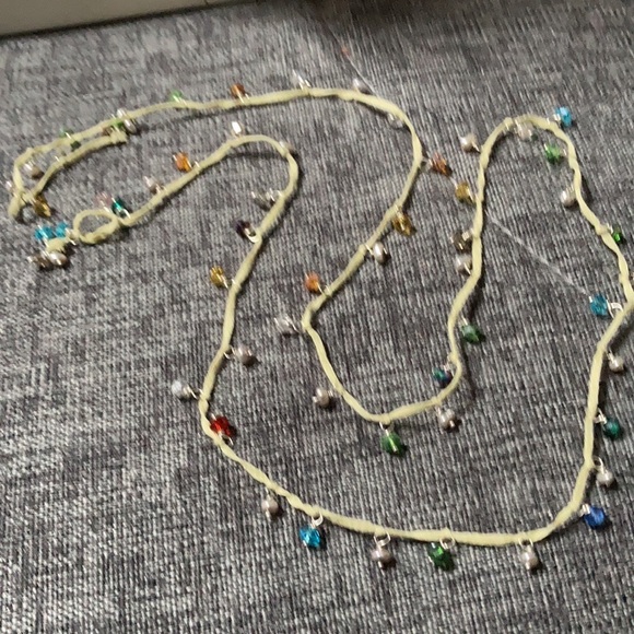 Crystal Lariat Necklace - Picture 1 of 7